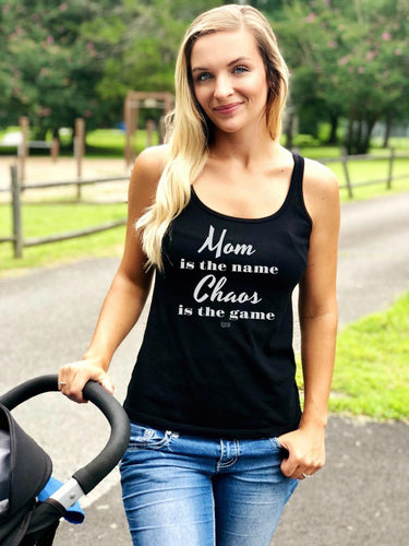 MOM IS THE NAME -  Relaxed Jersey Tank