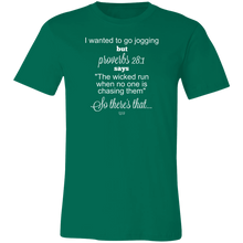 I WANTED TO GO JOGGING -  Short-Sleeve T-Shirt