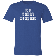 NO SHADY BEACHES - Short-Sleeve T-Shirt