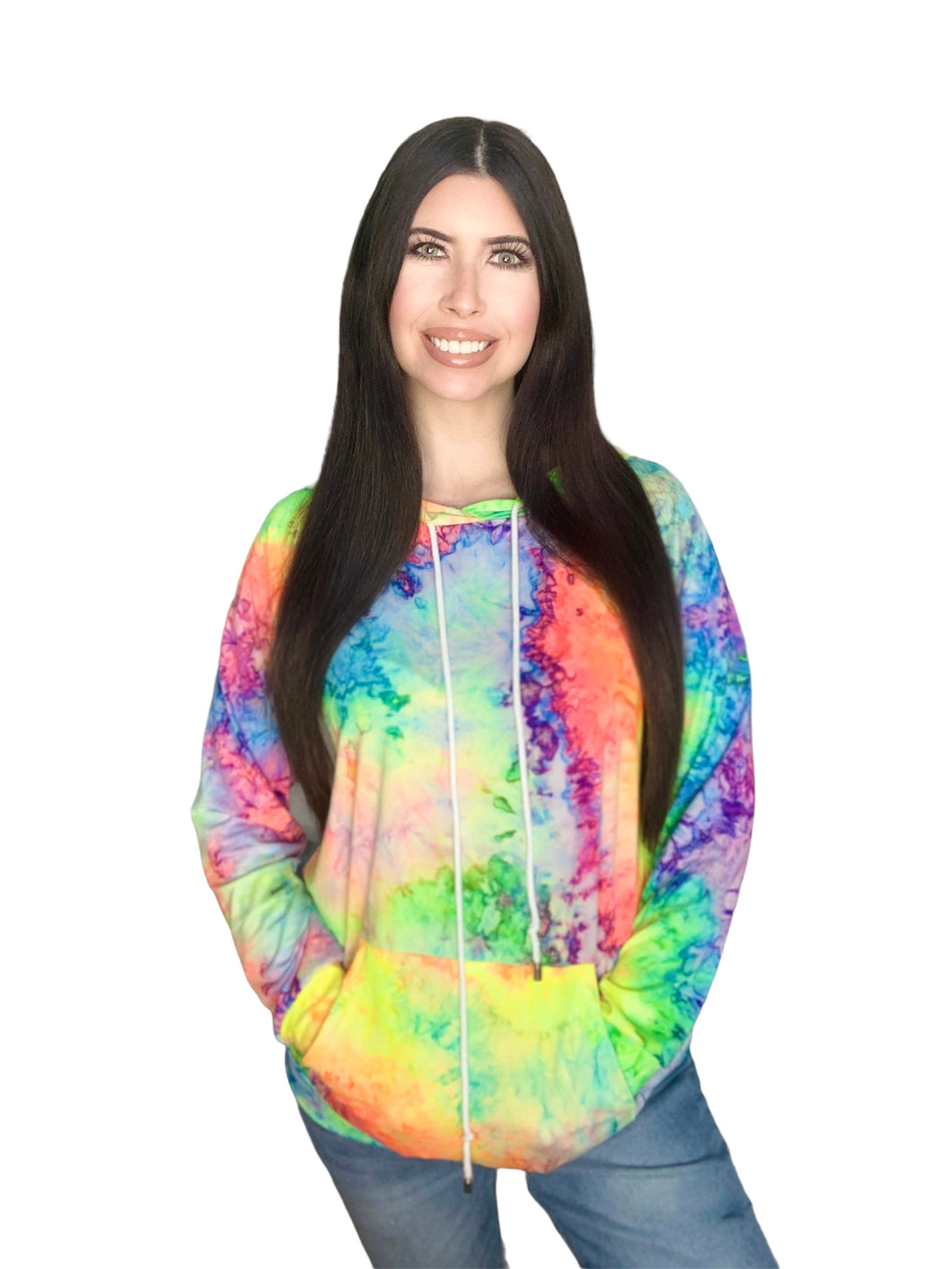 Lost In The Moment Hoodie - Tie Dye