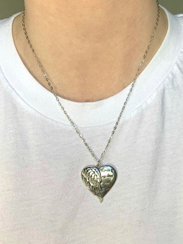 My Heart Has Wings Necklace